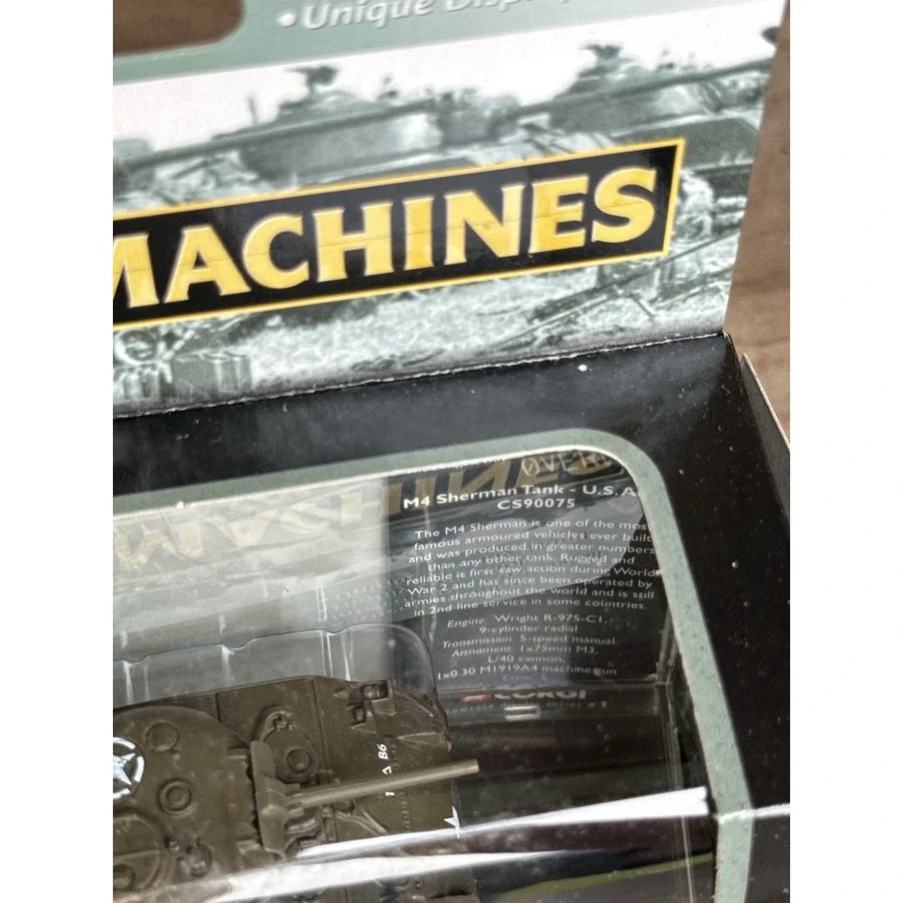 2002 Corgi Showcase‎ Collection M4 Sherman Tank US Army CS90075